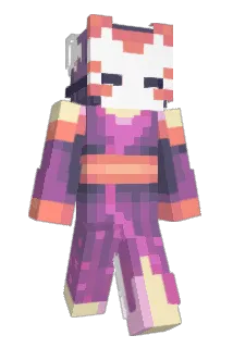PrincessFoXxy Minecraft avatar full body