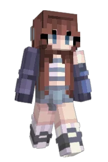 PrincessHelkite Minecraft avatar full body