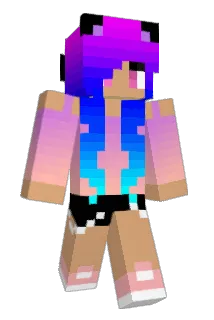 PrincessLienke Minecraft avatar full body