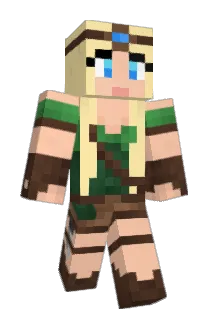 PrincessPuff Minecraft avatar full body