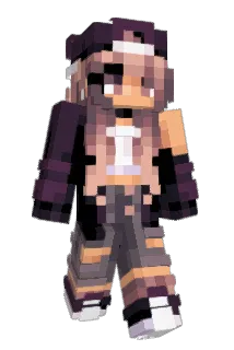 Princessblack06 Minecraft avatar full body