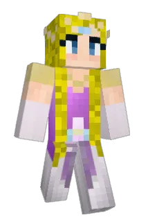 Princessje Minecraft avatar full body