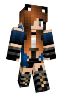 PrittyPanda Minecraft avatar full body