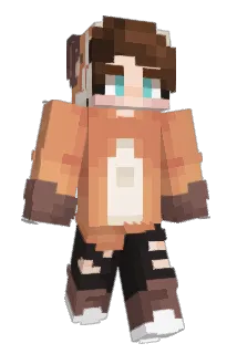 PrivateFox Minecraft avatar full body