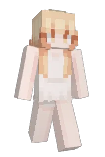 Productrice Minecraft avatar full body