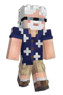 ProfMobius Minecraft avatar full body