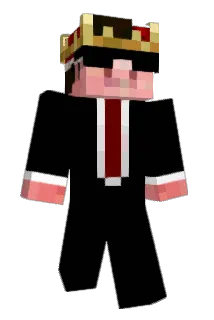 Proffessor Minecraft avatar full body