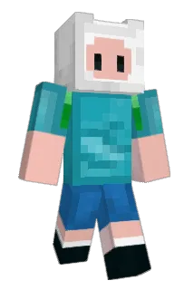 Project_finn Minecraft avatar full body