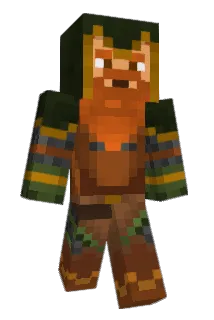 Pronator Minecraft avatar full body
