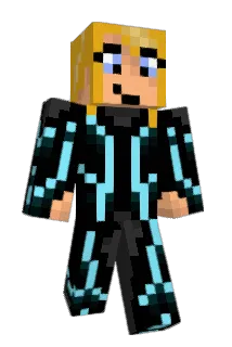Prplequeen Minecraft avatar full body