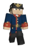 Prussiansoldier Minecraft avatar full body