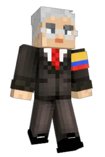 Prusted Minecraft avatar full body