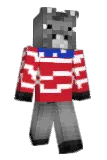 Przygodziak Minecraft avatar full body