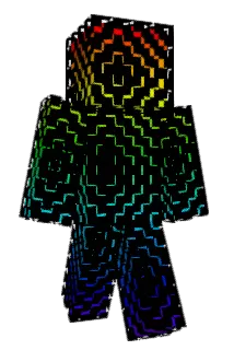 PsyChNOdelic Minecraft avatar full body