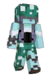 Psycheberry Minecraft avatar full body