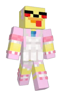 PsychoDuckDJ Minecraft avatar full body