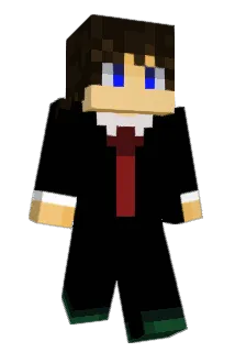 PsychoFlamex Minecraft avatar full body