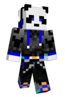 PsychoPandaBear Minecraft avatar full body