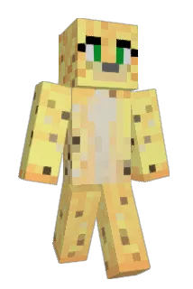 Psyduckee Minecraft avatar full body