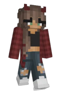 Psylina Minecraft avatar full body