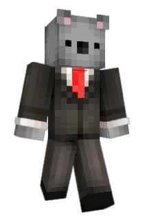Ptasianoga Minecraft avatar full body