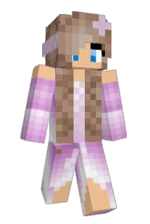 PtiteLorette Minecraft avatar full body