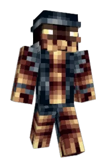 Pu9sher Minecraft avatar full body