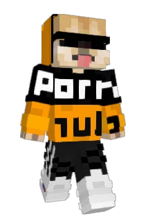 PuPung Minecraft avatar full body