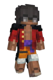 Puaple Minecraft avatar full body