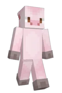 PubPiggy Minecraft avatar full body