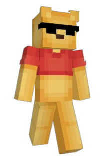 Puchatyy Minecraft avatar full body