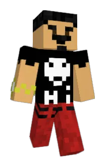 PuffPuffDad Minecraft avatar full body