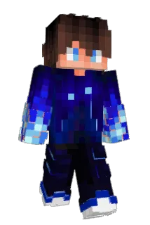 Puffireaktion Minecraft avatar full body