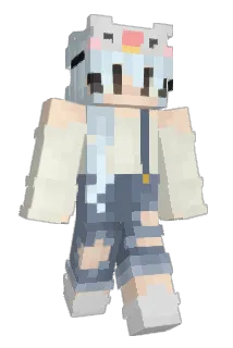 PuffyCakez Minecraft avatar full body