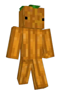 PumPkinPam Minecraft avatar full body
