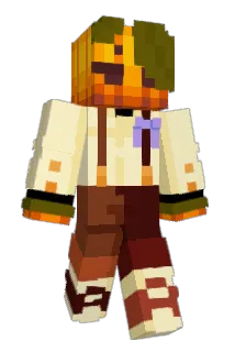 PumkinSpiceee Minecraft avatar full body