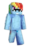 Pumkiwi Minecraft avatar full body