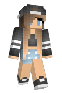 PumpkiNutz Minecraft avatar full body