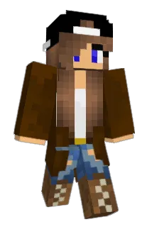 Pumzel Minecraft avatar full body