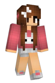 Punaporo Minecraft avatar full body
