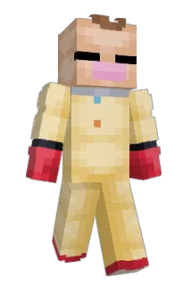 Punchul Minecraft avatar full body