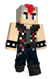 PunkAst Minecraft avatar full body