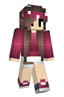 Punkgirl77 Minecraft avatar full body
