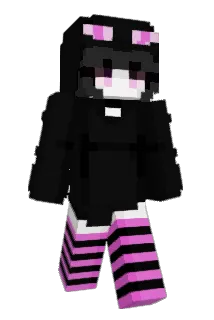 Punknplant Minecraft avatar full body