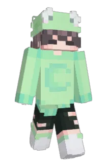 PuppCake Minecraft avatar full body