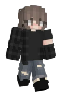 Pupspritz Minecraft avatar full body