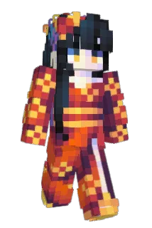 PurPoint Minecraft avatar full body