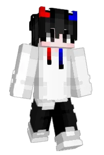 PureAurora Minecraft avatar full body