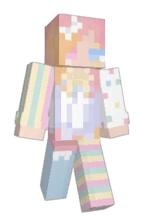 Minecraft-Avatar von Purlzs: ganzer Körper