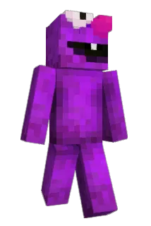 Purpelmo Minecraft avatar full body